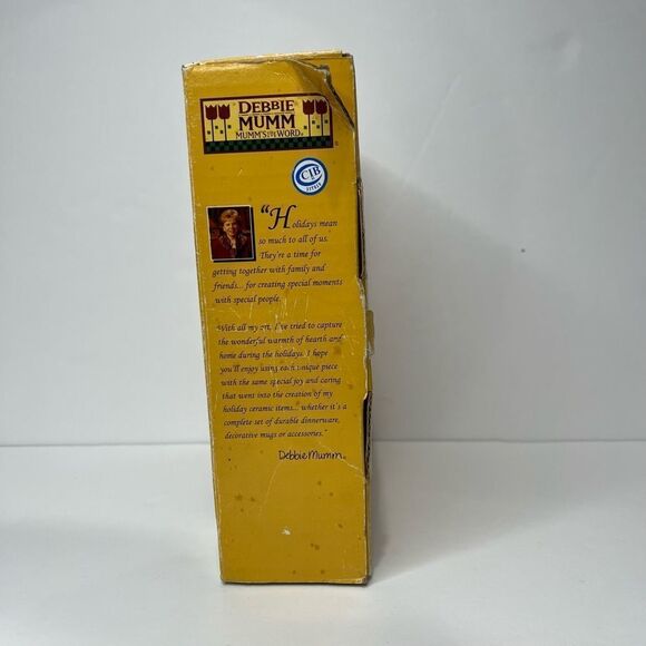 SAKURA Debbie Mumm12 Days of Christmas- 4 Pcs. Stoneware Dessert/ Salad Plates - Picture 5 of 7